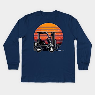 Forklift Kids Long Sleeve T-Shirt